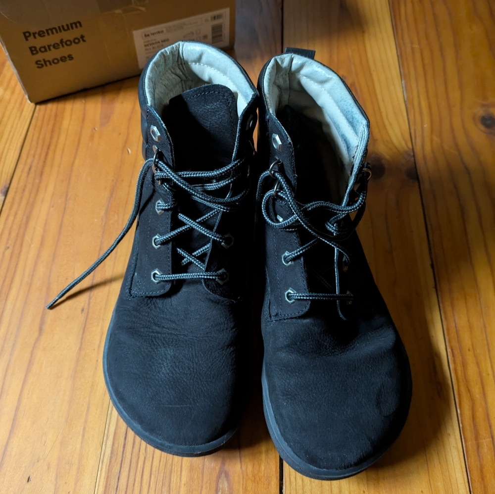 Premium Barefoot Black Shoes